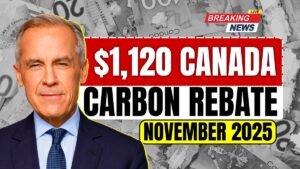 $1,120 Canada Carbon Rebate in November 2025: How to Claim and Payment Schedule