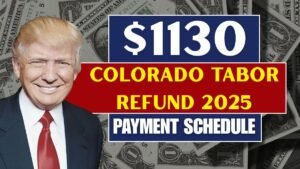 $1130 Colorado TABOR Refund 2025 – Eligibility, Payment Schedule & Key Details