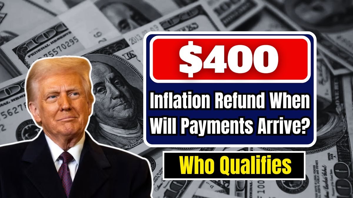 $400 Inflation Refund 2025 : Who Qualifies and When Will Payments Arrive?