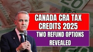 Canada CRA Tax Credits 2025: November 3 Payment Dates and Two Refund Options Revealed