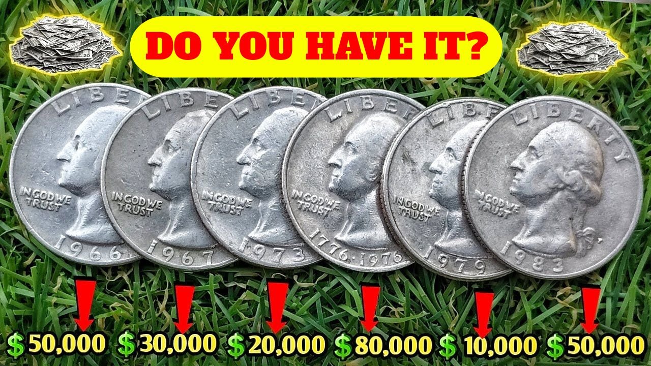 Top 4 Ultra Valuable Washington Quarters Worth Big Money in 2025