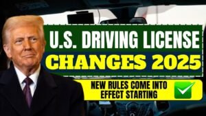 U.S. Driving License Changes 2025: New Rules Come Into Effect Starting November